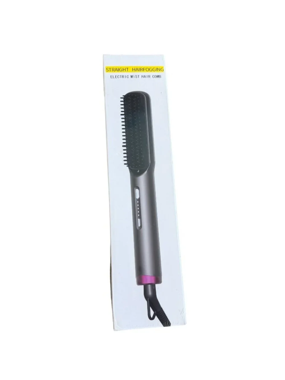 ROhS Electric Mist Hair Comb-Gray-NEW